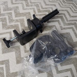 Two mannequin table stands